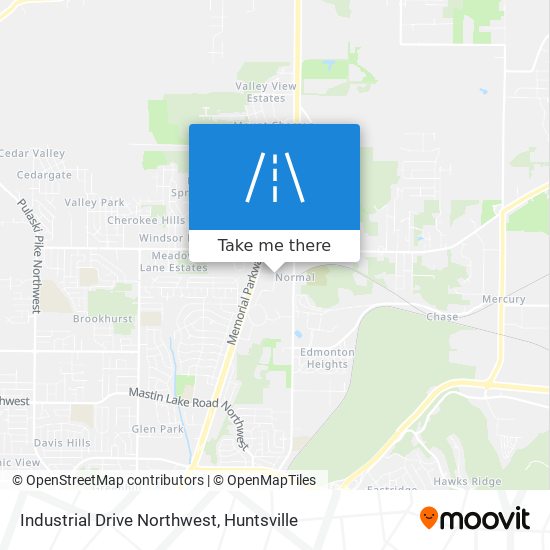 Mapa de Industrial Drive Northwest