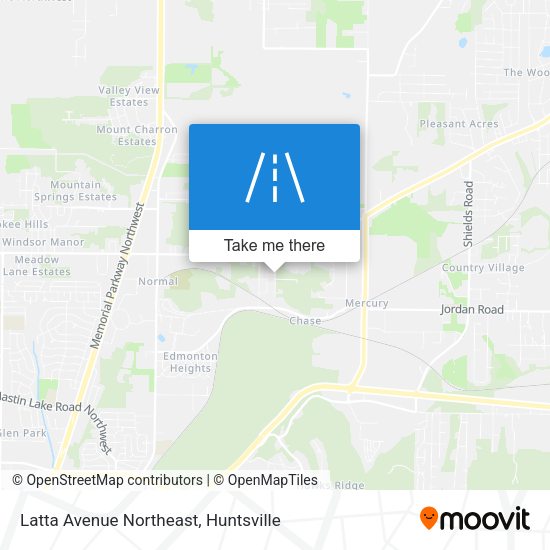 Latta Avenue Northeast map