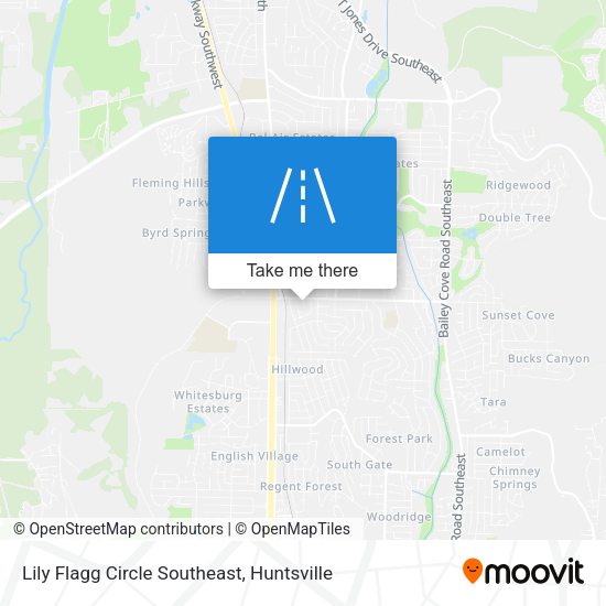 Mapa de Lily Flagg Circle Southeast