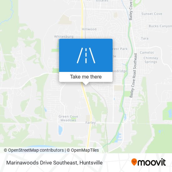 Mapa de Marinawoods Drive Southeast