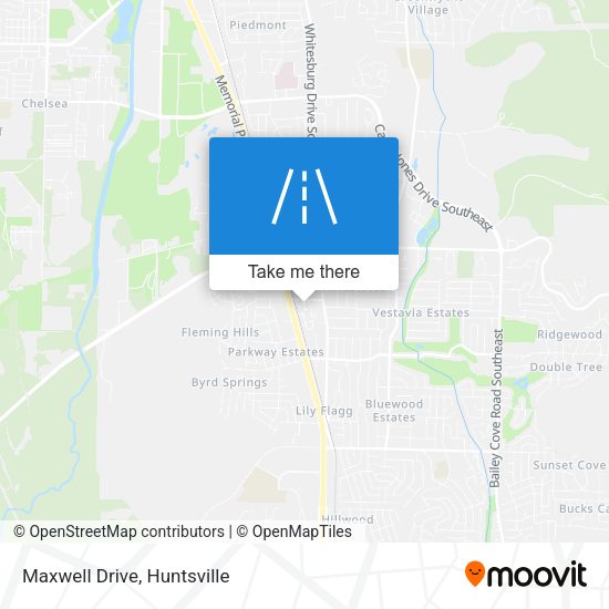 Mapa de Maxwell Drive