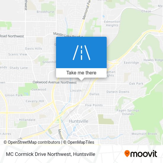 Mapa de MC Cormick Drive Northwest