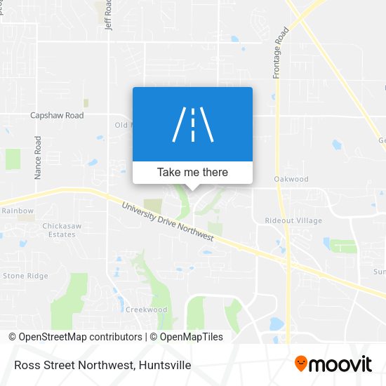 Ross Street Northwest map