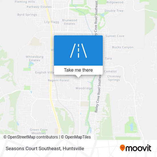Seasons Court Southeast map