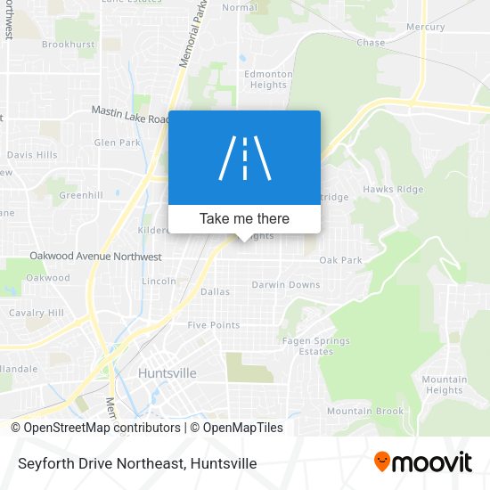 Mapa de Seyforth Drive Northeast