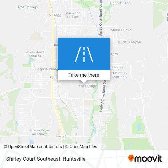 Shirley Court Southeast map