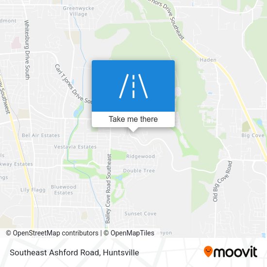Mapa de Southeast Ashford Road