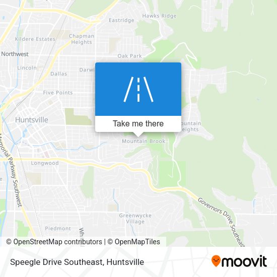 Speegle Drive Southeast map