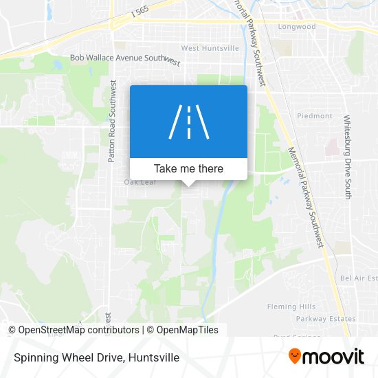 Spinning Wheel Drive map