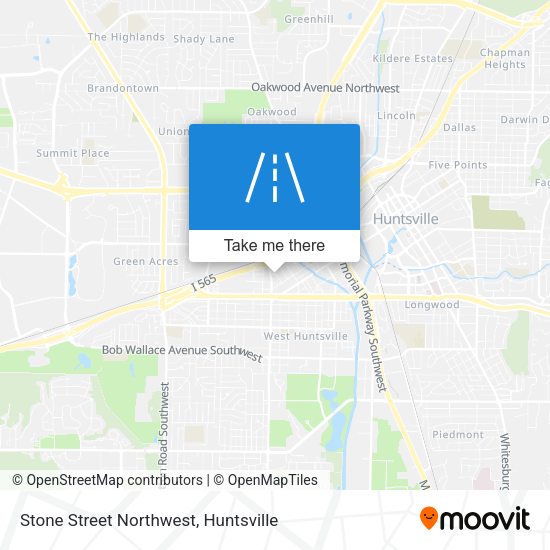 Mapa de Stone Street Northwest