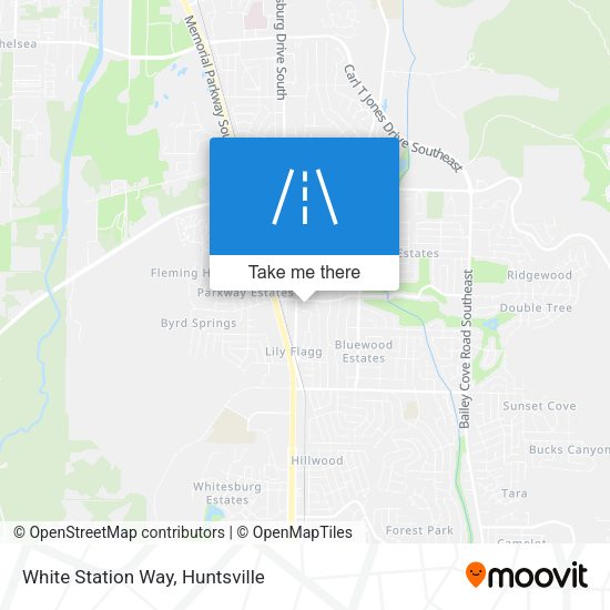 Mapa de White Station Way