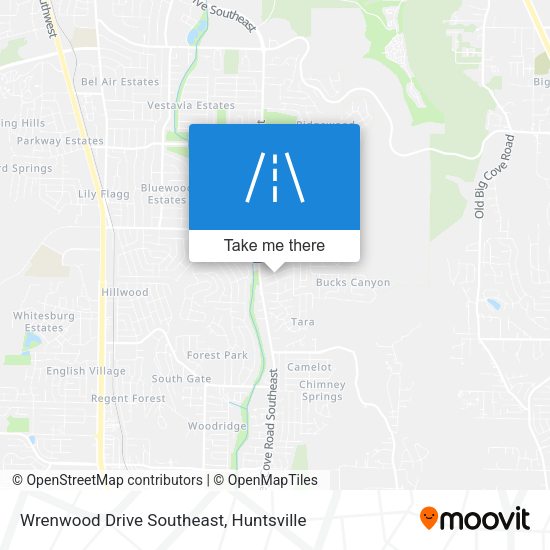 Wrenwood Drive Southeast map