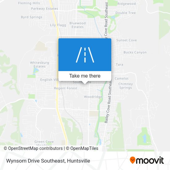 Wynsom Drive Southeast map