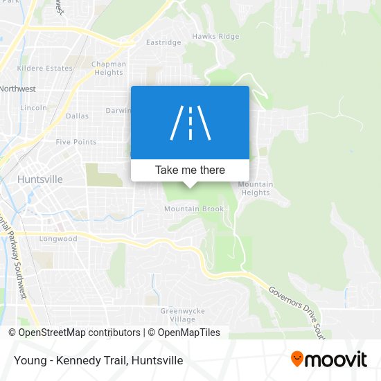 Young - Kennedy Trail map