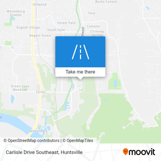 Carlisle Drive Southeast map