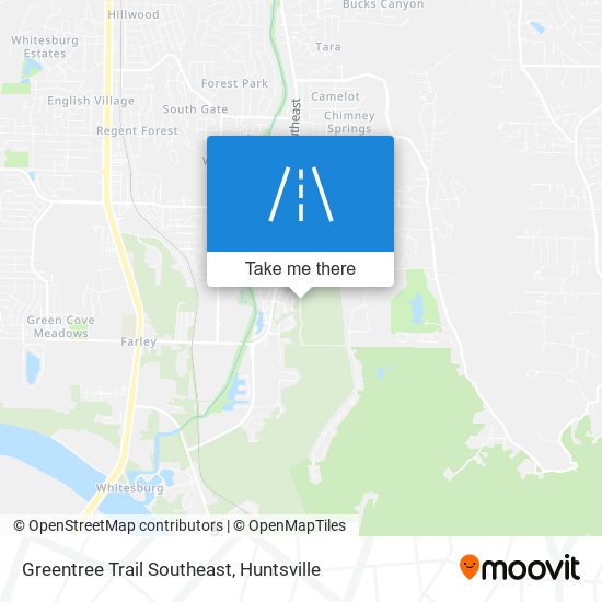 Mapa de Greentree Trail Southeast