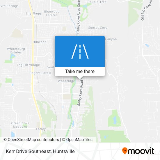Mapa de Kerr Drive Southeast