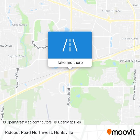 Mapa de Rideout Road Northwest