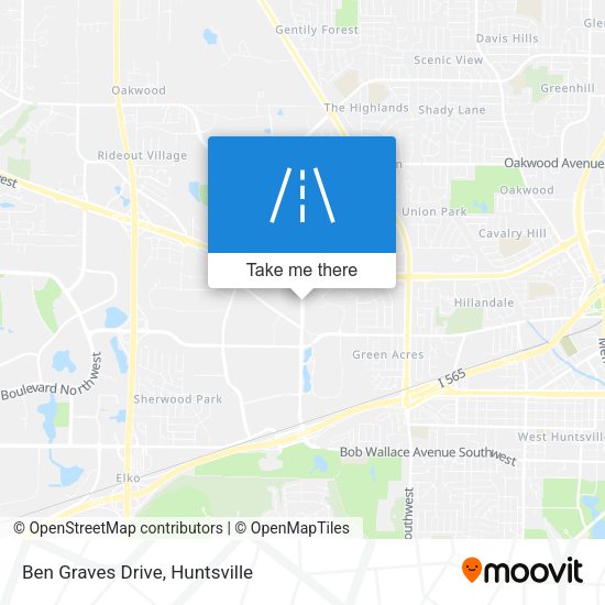Ben Graves Drive map