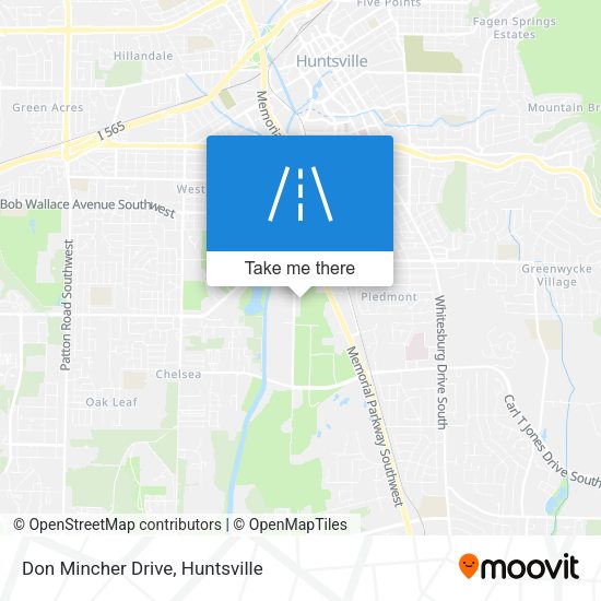 Don Mincher Drive map