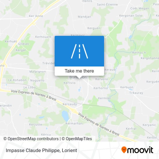 Impasse Claude Philippe map