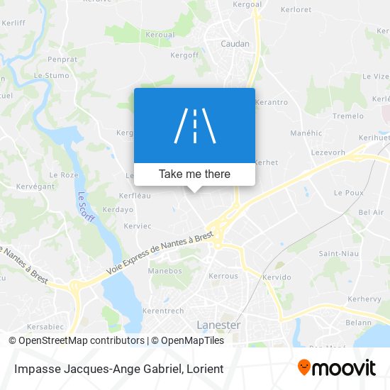 Impasse Jacques-Ange Gabriel map