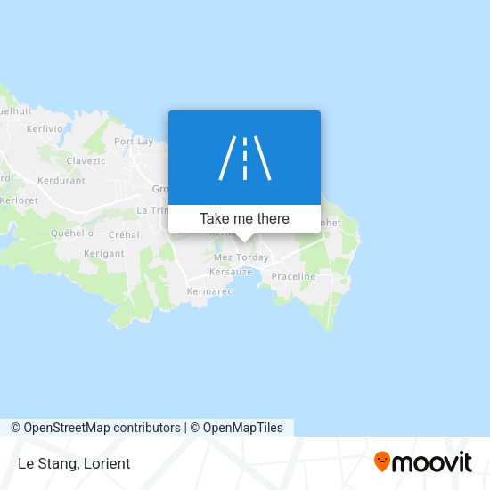 Le Stang map