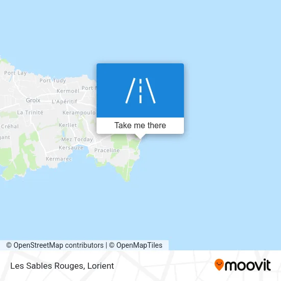 Les Sables Rouges map