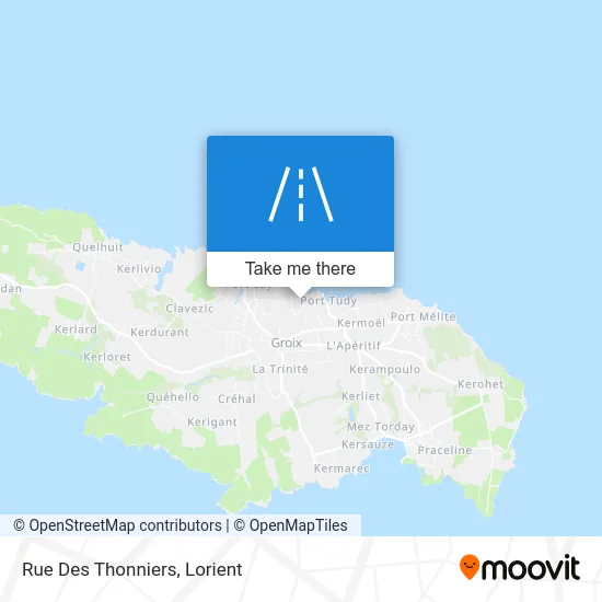 Rue Des Thonniers map