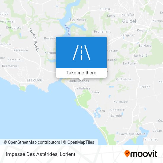 Impasse Des Astérides map