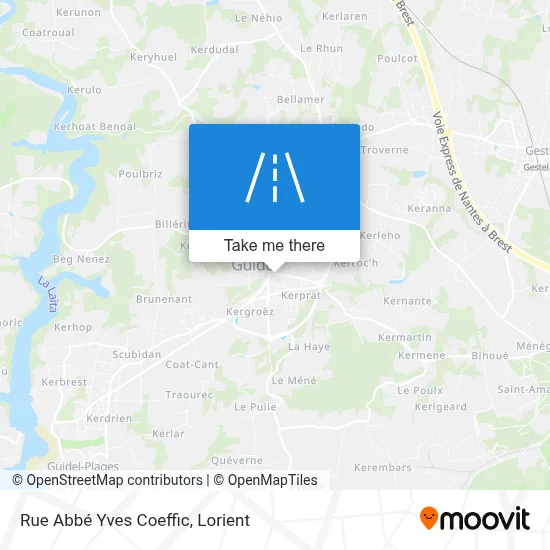 Rue Abbé Yves Coeffic map