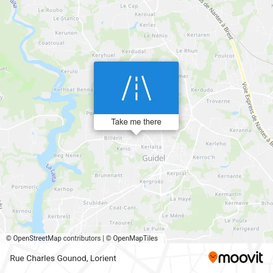 Rue Charles Gounod map