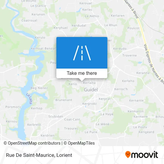 Rue De Saint-Maurice map