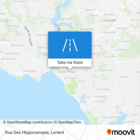 Rue Des Hippocampes map