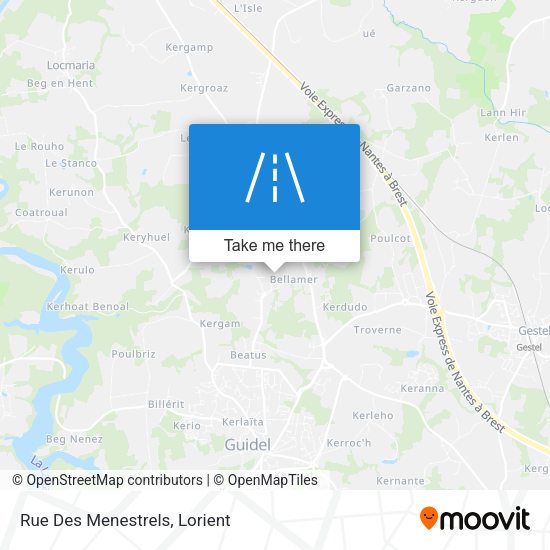 Rue Des Menestrels map