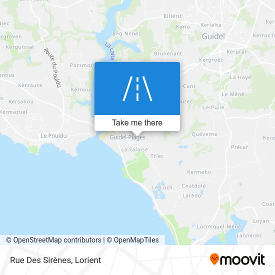 Rue Des Sirènes map