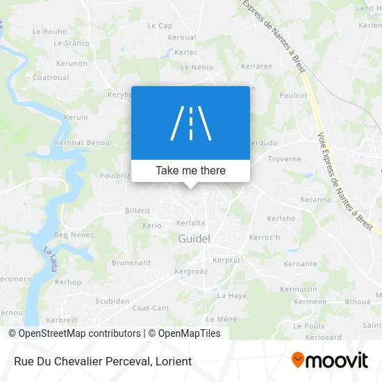 Rue Du Chevalier Perceval map