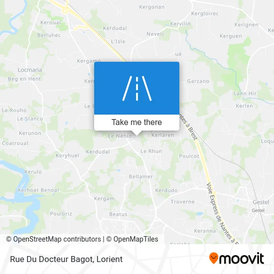 Rue Du Docteur Bagot map