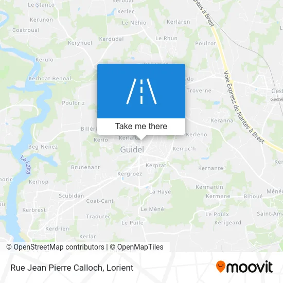 Rue Jean Pierre Calloch map