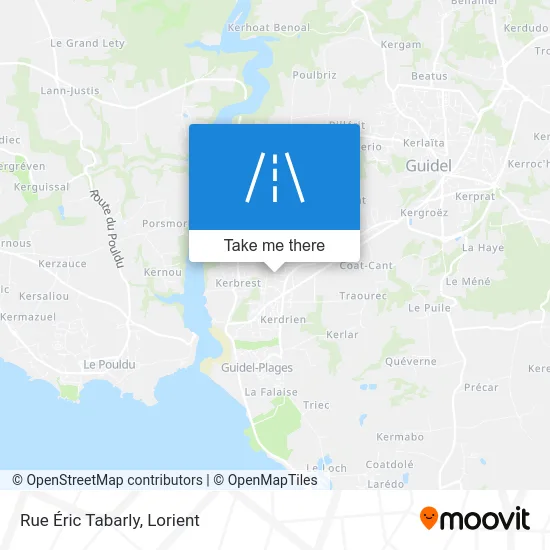 Rue Éric Tabarly map