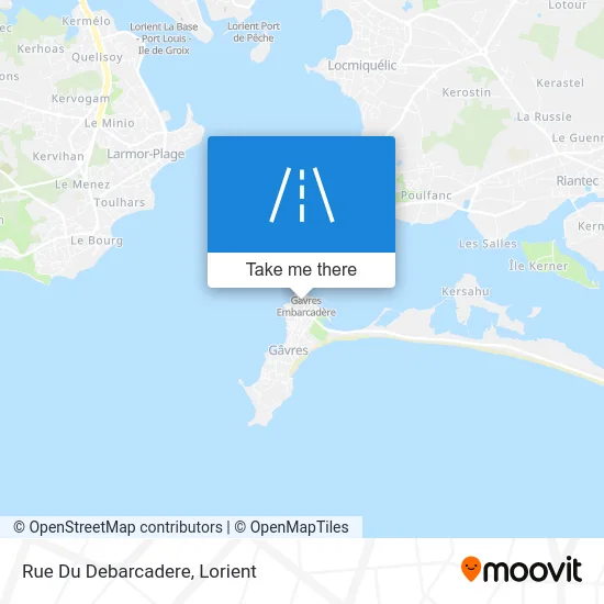 Rue Du Debarcadere map