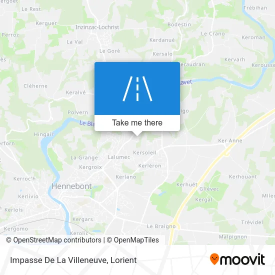 Impasse De La Villeneuve map
