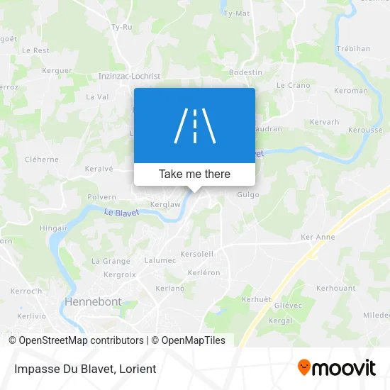 Impasse Du Blavet map