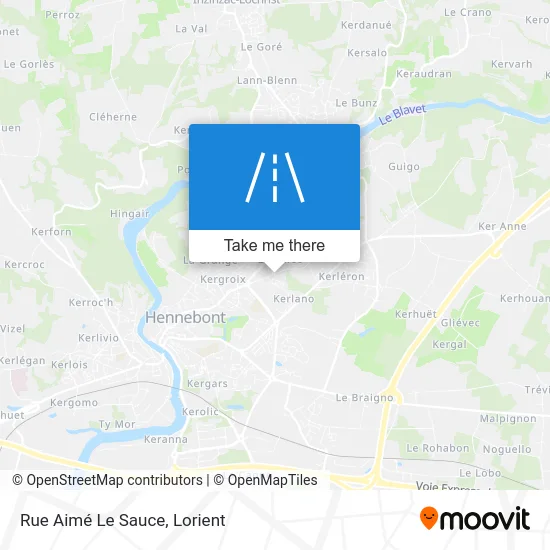 Rue Aimé Le Sauce map