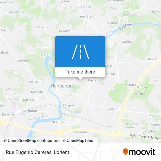 Rue Eugenio Careras map