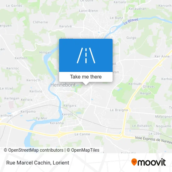 Rue Marcel Cachin map