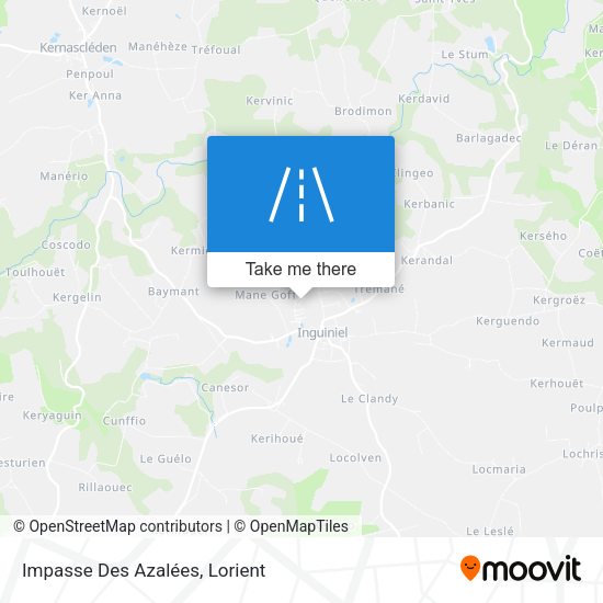 Impasse Des Azalées map
