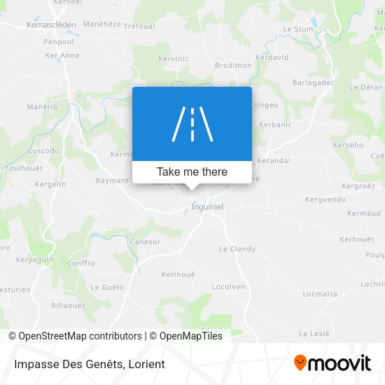 Impasse Des Genêts map