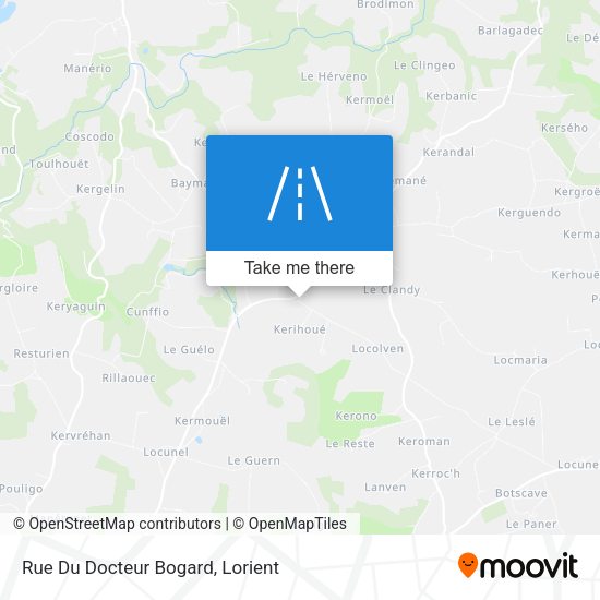 Rue Du Docteur Bogard map