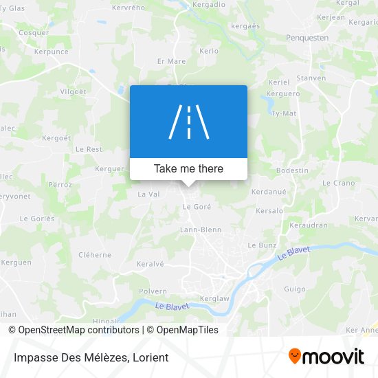 Impasse Des Mélèzes map